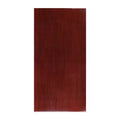 30" x 60" High-Gloss Resin Restaurant Table Top with 2" Drop-Lip