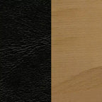 Tabouret de bar en bois à lattes verticales pour restaurant