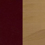 Tabouret de bar en bois à lattes verticales pour restaurant