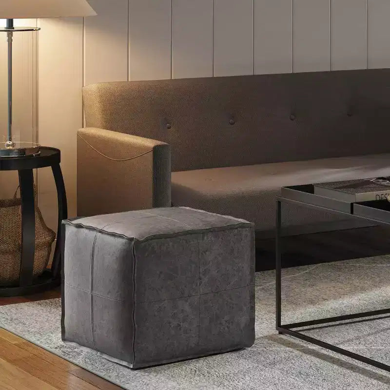 Square Pouf Ottoman
