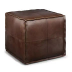 Pouffe carré ottoman