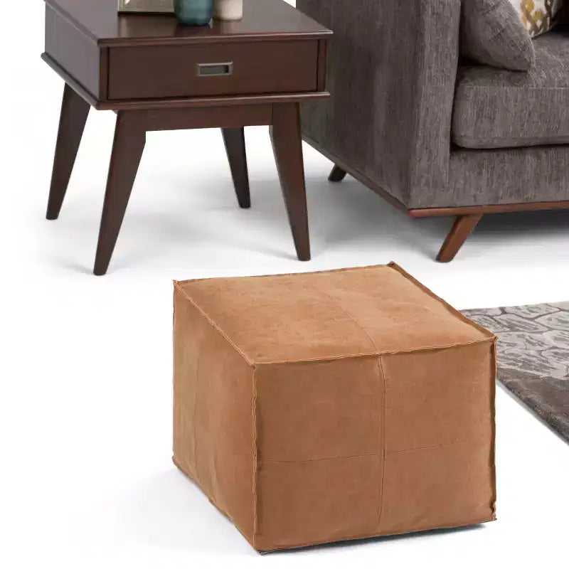 Square Pouf Ottoman