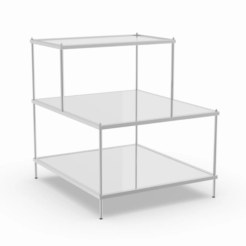 SEI Furniture Grant Glam Table d'appoint avec miroir