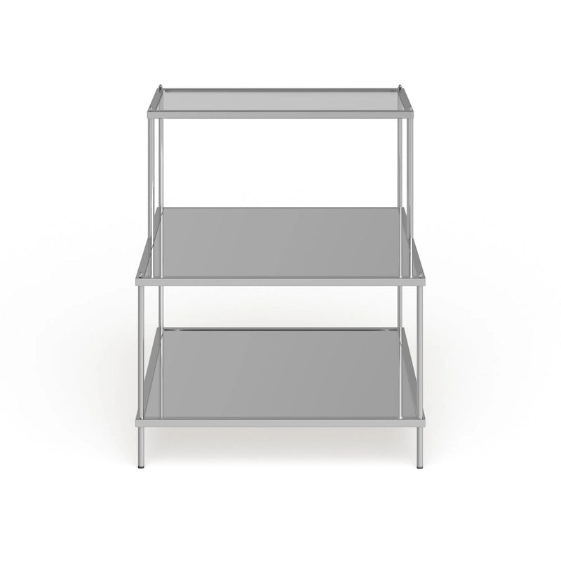 SEI Furniture Grant Glam Table d'appoint avec miroir