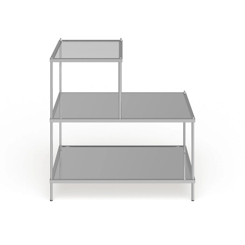 SEI Furniture Grant Glam Table d'appoint avec miroir