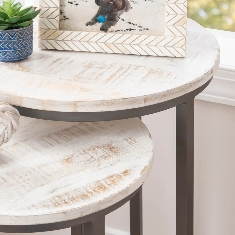 Tables gigognes Waverly (lot de 2)
