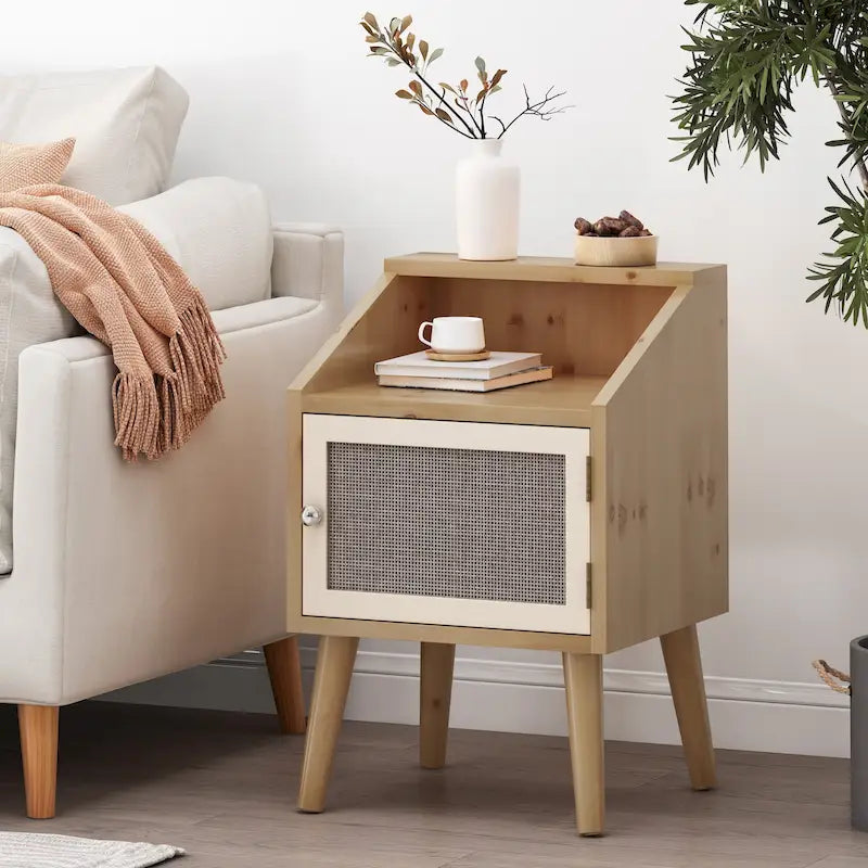 Table d'appoint Merlack avec huche de Christopher Knight Home