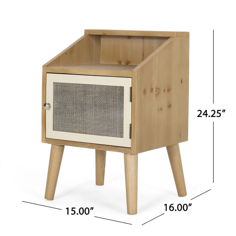 Table d'appoint Merlack avec huche de Christopher Knight Home