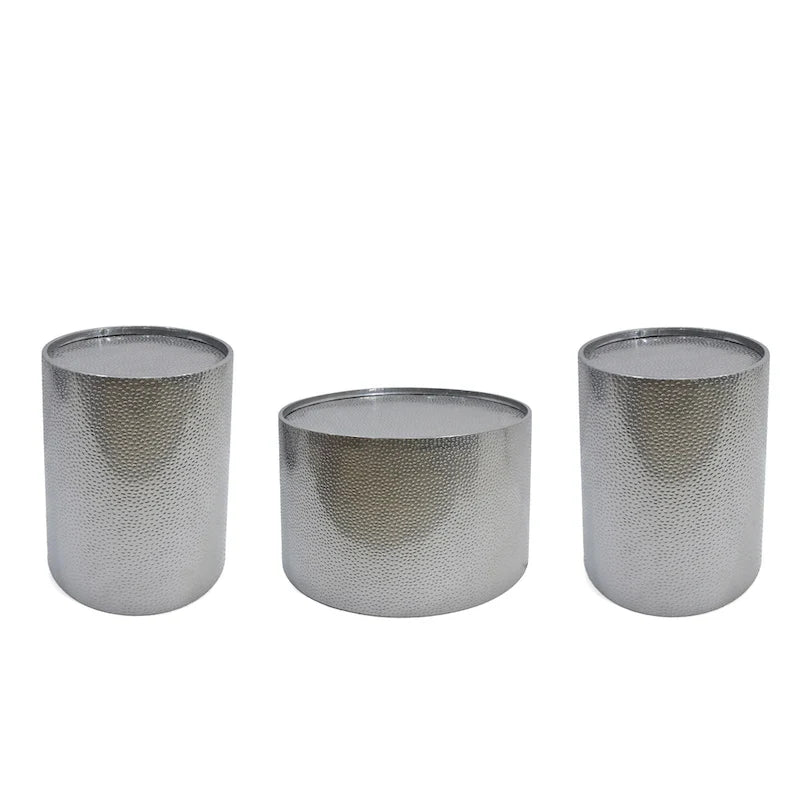 Christopher Knight Home Braeburn Ensemble de table moderne rond 3 pièces
