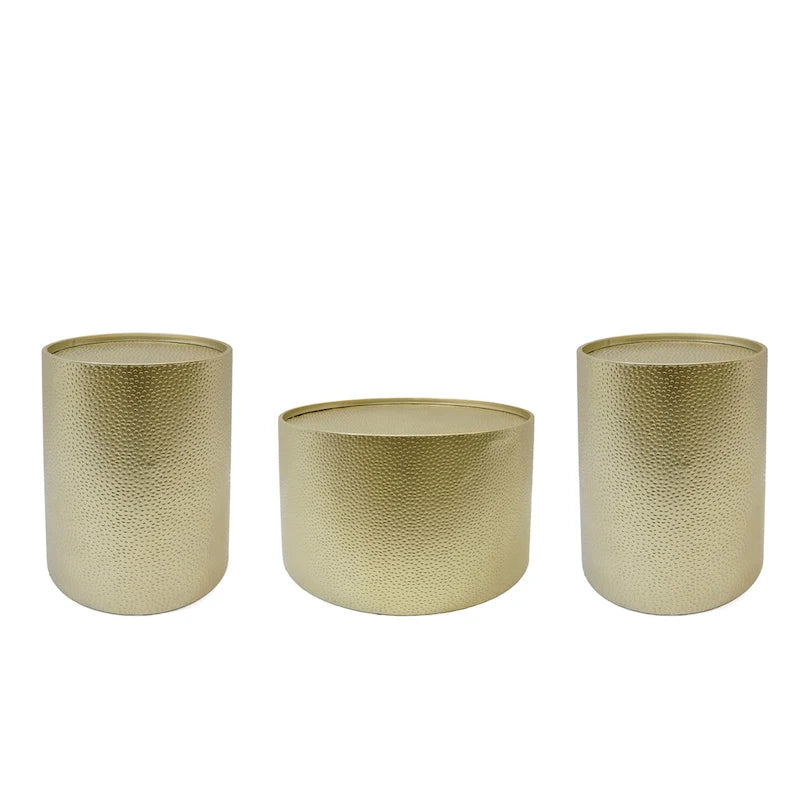 Christopher Knight Home Braeburn Ensemble de table moderne rond 3 pièces
