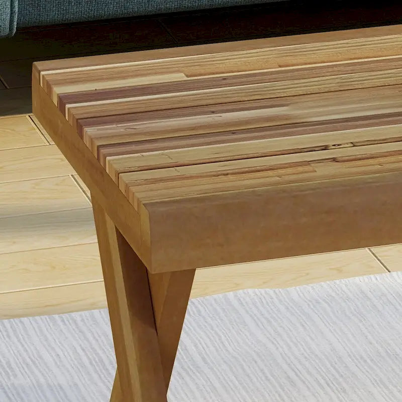 Table basse en bois d'acacia Esmeralda Farmhouse par Christopher Knight Home