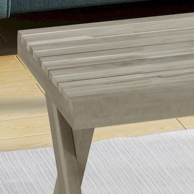Table basse en bois d'acacia Esmeralda Farmhouse par Christopher Knight Home