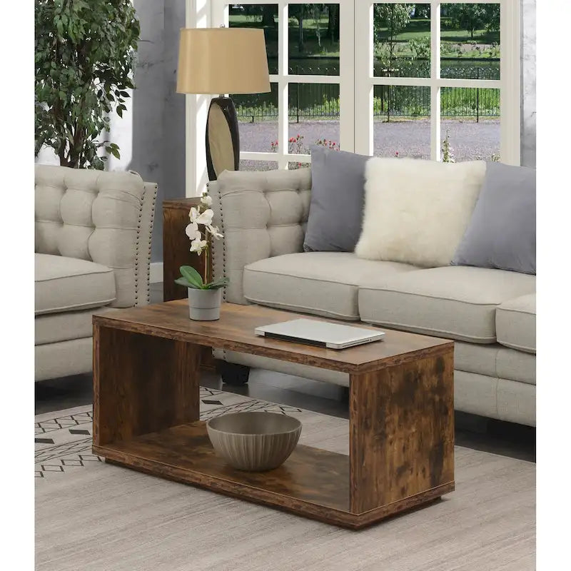 Table basse Northfield Admiral avec étagère de Convenience Concepts