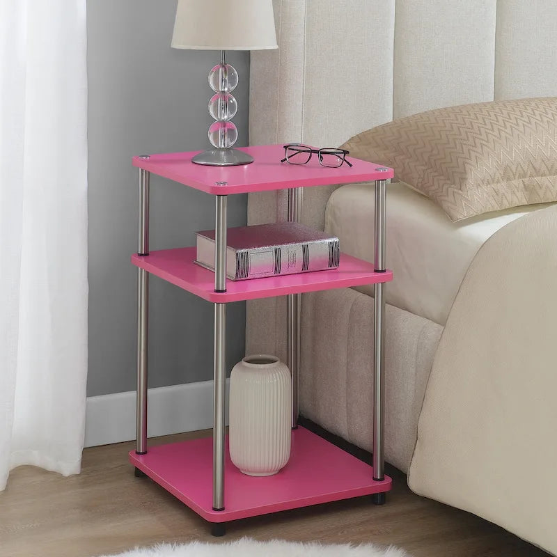 Convenience Concepts Designs2Go Table d'appoint à 3 niveaux sans outils