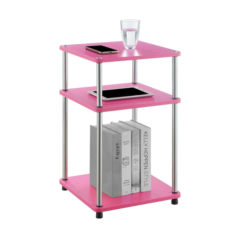 Convenience Concepts Designs2Go Table d'appoint à 3 niveaux sans outils