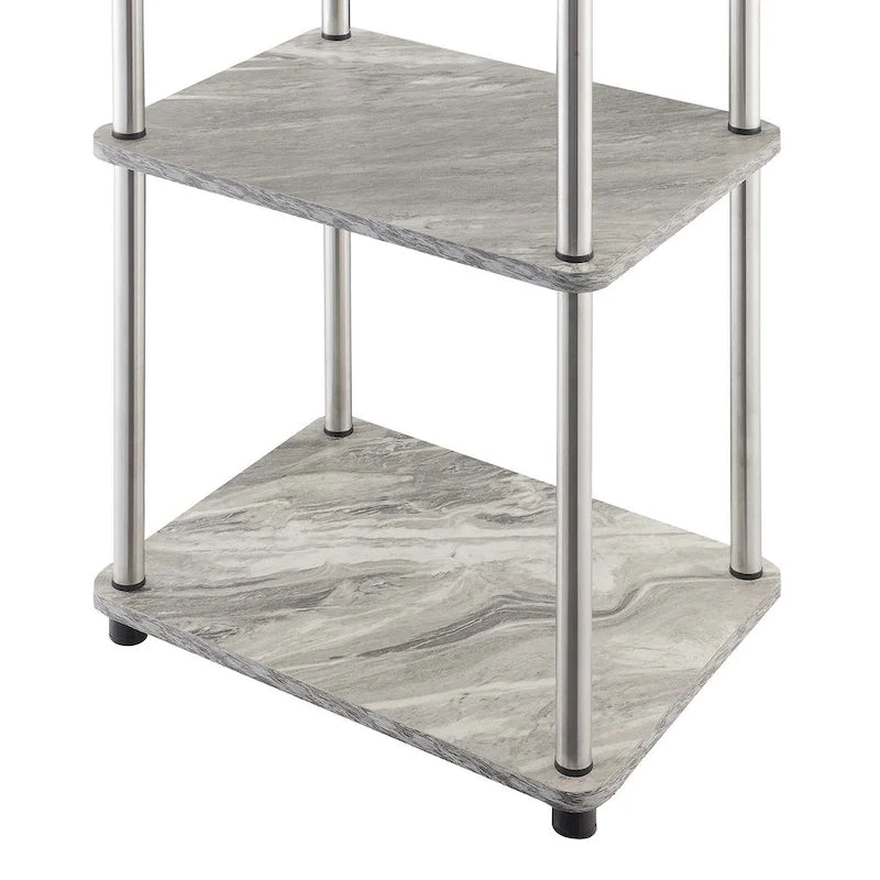Convenience Concepts Designs2Go Table d'appoint à 3 niveaux sans outils