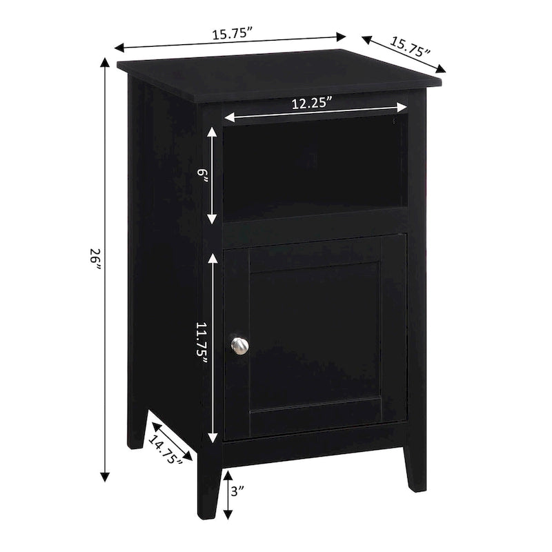 Meuble d'appoint avec étagère Designs2Go de Convenience Concepts