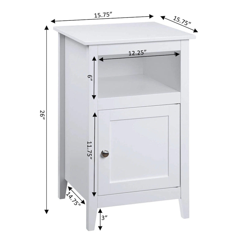 Meuble d'appoint avec étagère Designs2Go de Convenience Concepts