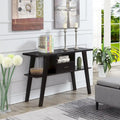 Table console 1 tiroir avec étagères Newport Mike W de Convenience Concepts