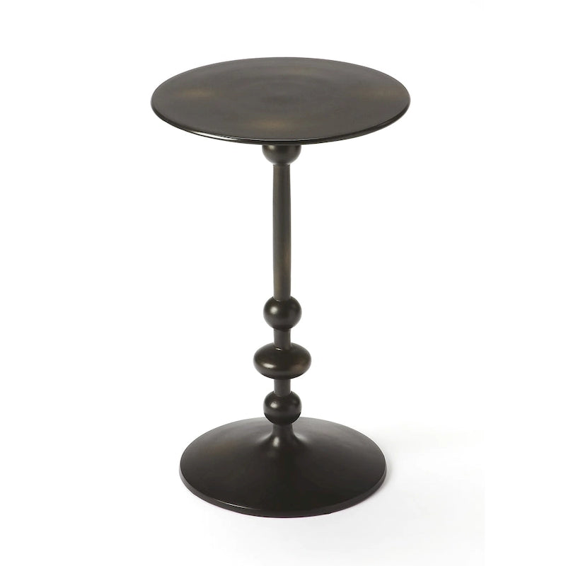 Table d'appoint socle en fer Zora