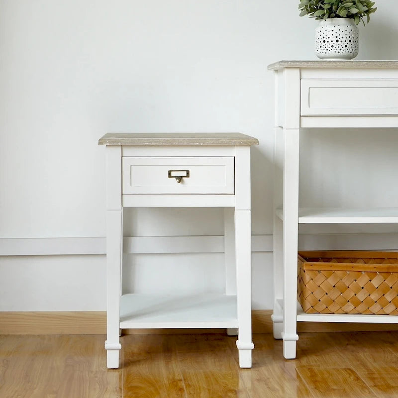 Table d'appoint avec tiroirs Porch & Den Gatto