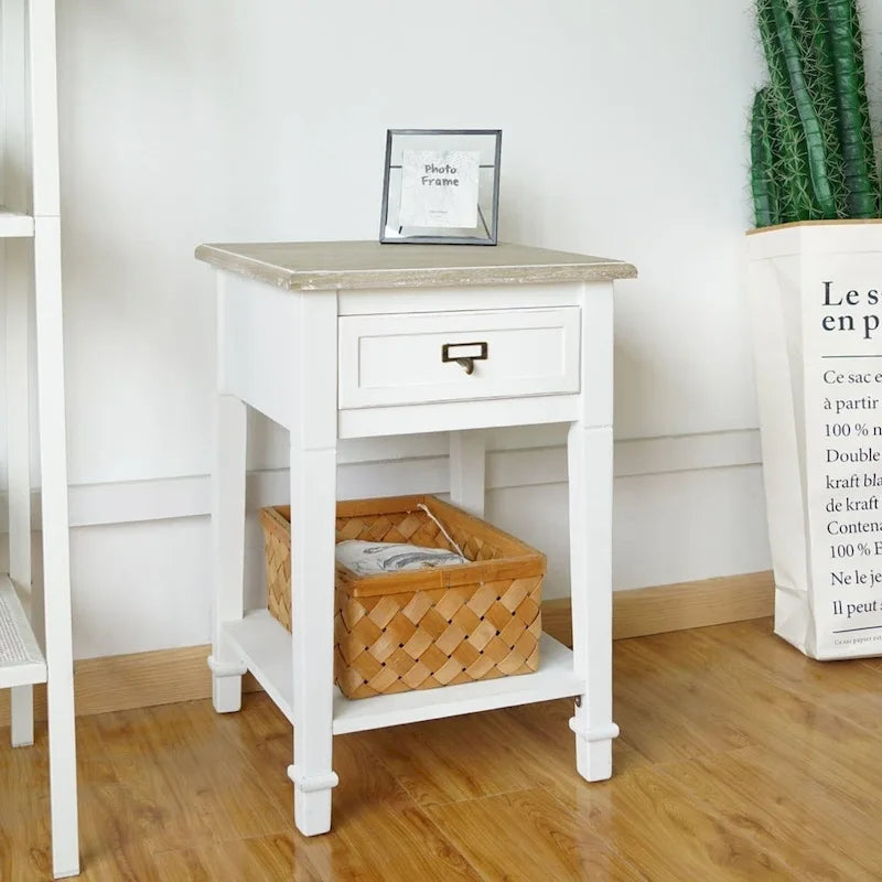 Table d'appoint avec tiroirs Porch & Den Gatto