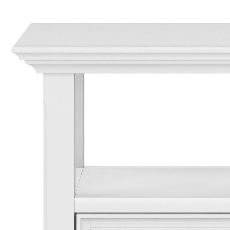 WYNDENHALL Halifax Table d'appoint carrée en bois massif de 48,26 cm – 48,26 cm de large