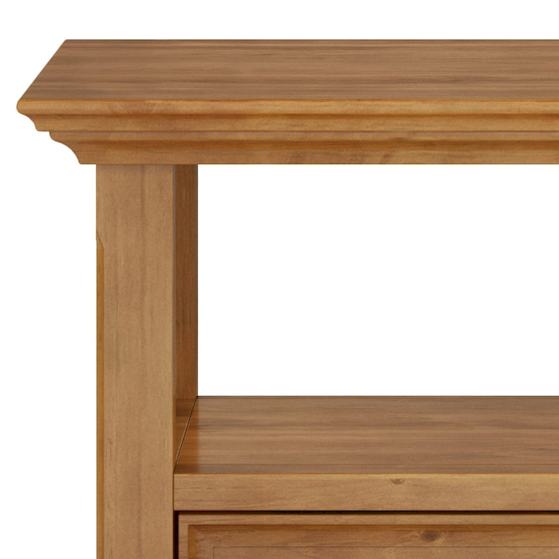 WYNDENHALL Halifax Table d'appoint carrée en bois massif de 48,26 cm – 48,26 cm de large