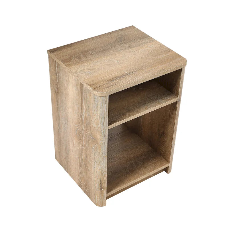 Table d'appoint en marbre et bois