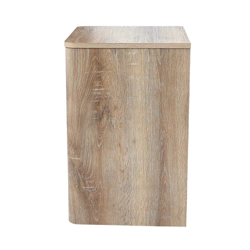 Table d'appoint en marbre et bois