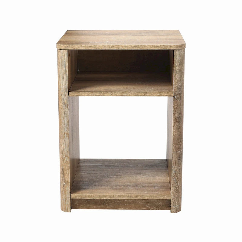 Table d'appoint en marbre et bois