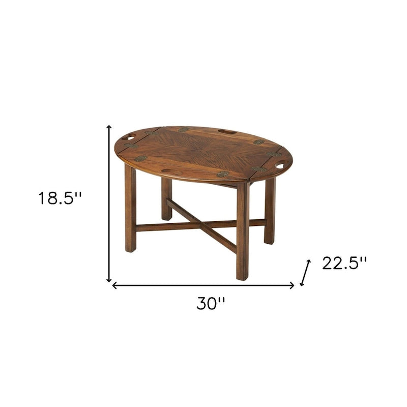Table en chêne vintage