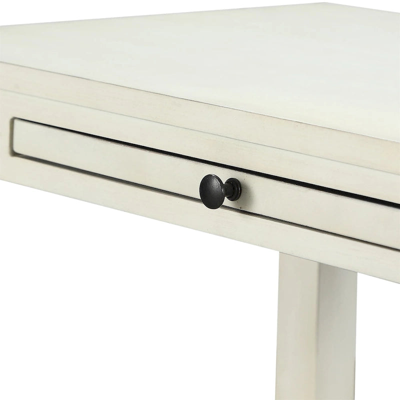 Table basse de rangement à 3 niveaux rectangulaire avec tiroir Table de nuit avec plateau coulissant Table d'appoint pour salon