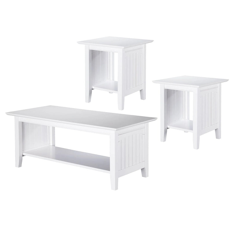 Ensemble de 3 tables basses AFI Nantucket