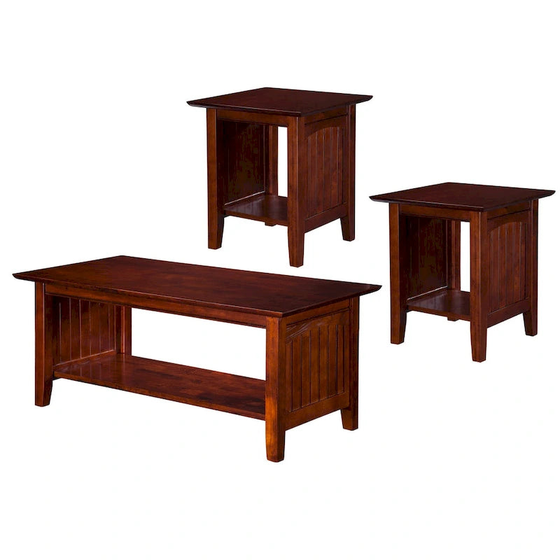 Ensemble de 3 tables basses AFI Nantucket