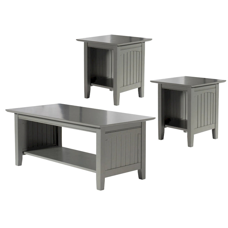Ensemble de 3 tables basses AFI Nantucket