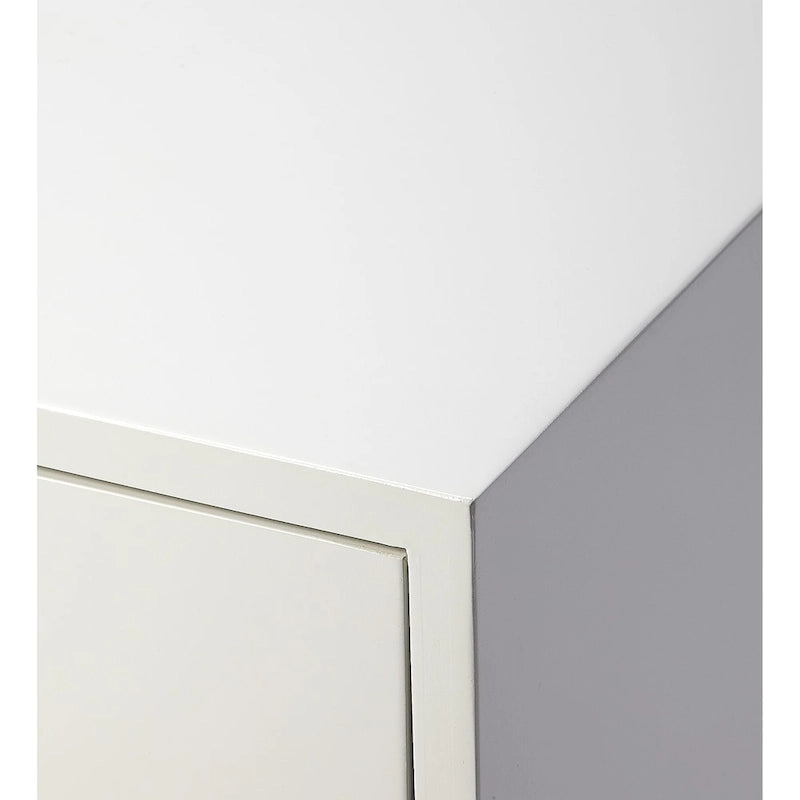 Table d'appoint Sheldon bleue faite main (Indonésie)