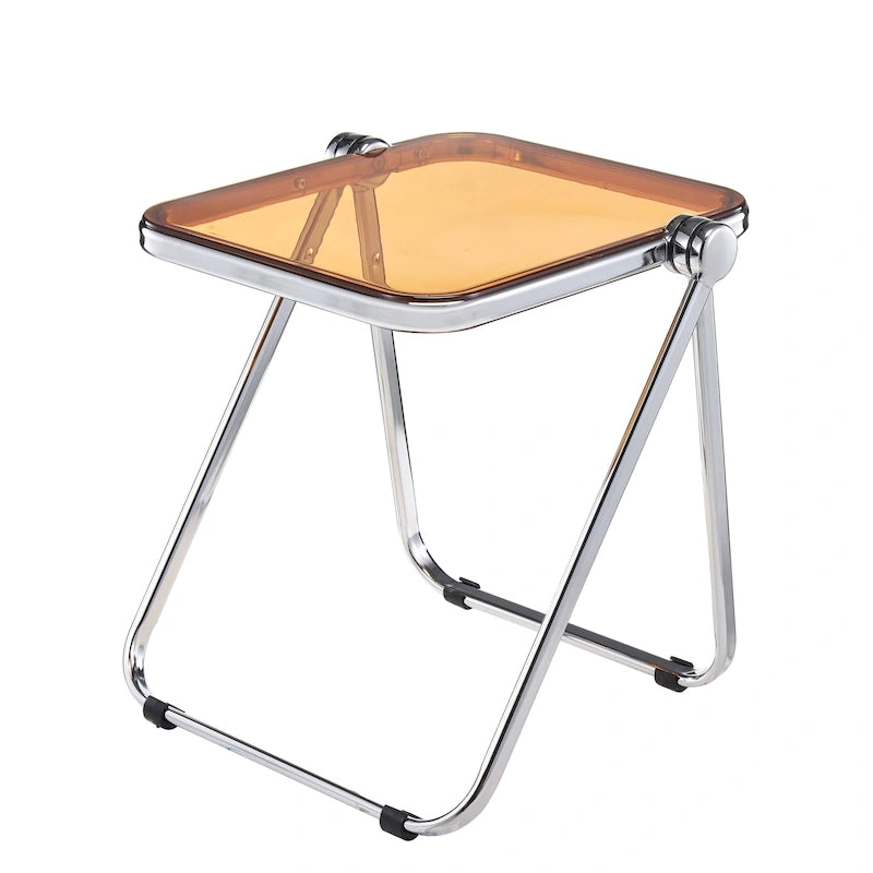 Table pliante rectangulaire LeisureMod Lawrence avec cadre en aluminium - 16.73