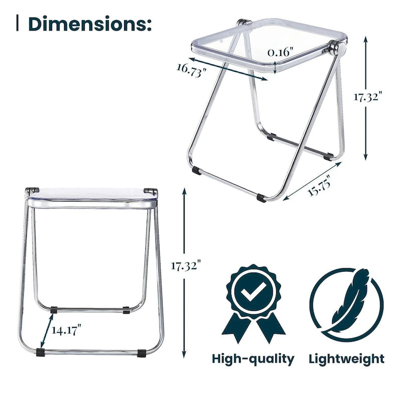 Table pliante rectangulaire LeisureMod Lawrence avec cadre en aluminium - 16.73