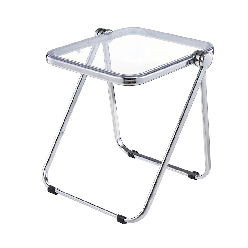 Table pliante rectangulaire LeisureMod Lawrence avec cadre en aluminium - 16.73