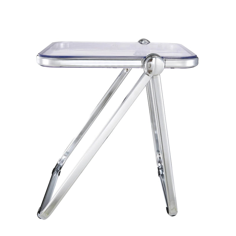 Table pliante rectangulaire LeisureMod Lawrence avec cadre en aluminium - 16.73