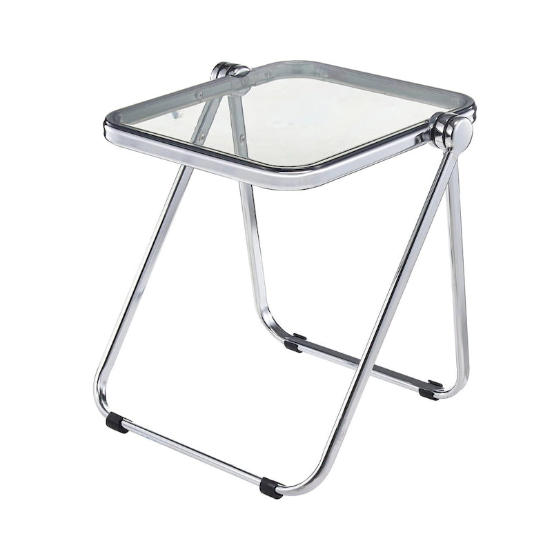 Table pliante rectangulaire LeisureMod Lawrence avec cadre en aluminium - 16.73