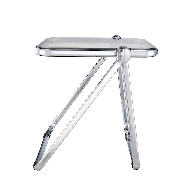 Table pliante rectangulaire LeisureMod Lawrence avec cadre en aluminium - 16.73