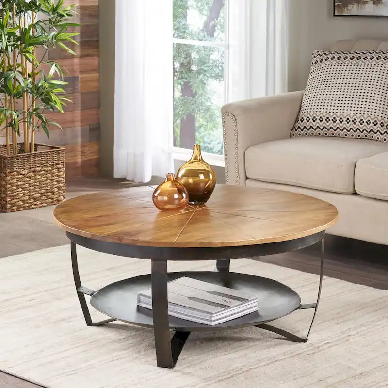 Table basse Hadfield Boho Mango de Christopher Knight Home