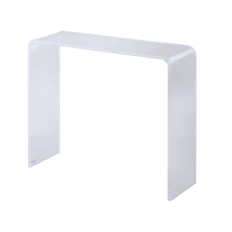 Console transparente en acrylique Lucite