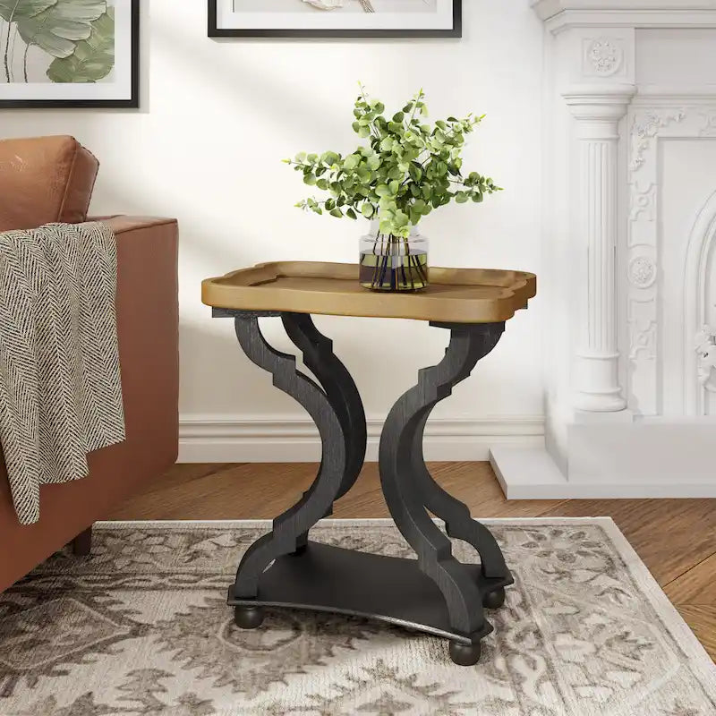 Table d'appoint rectangulaire de style champêtre Ouray par Christopher Knight Home