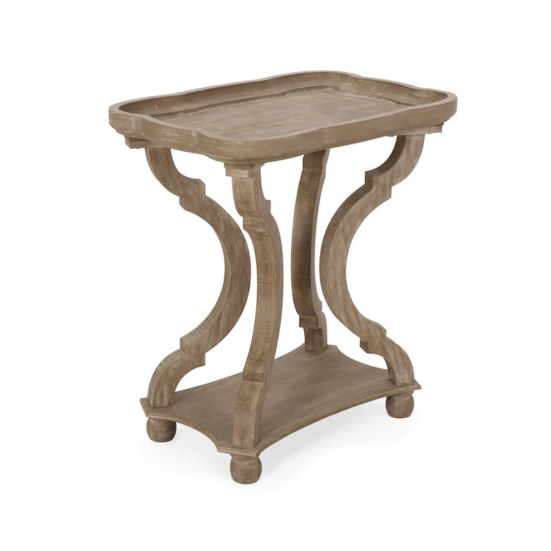 Table d'appoint rectangulaire de style champêtre Ouray par Christopher Knight Home