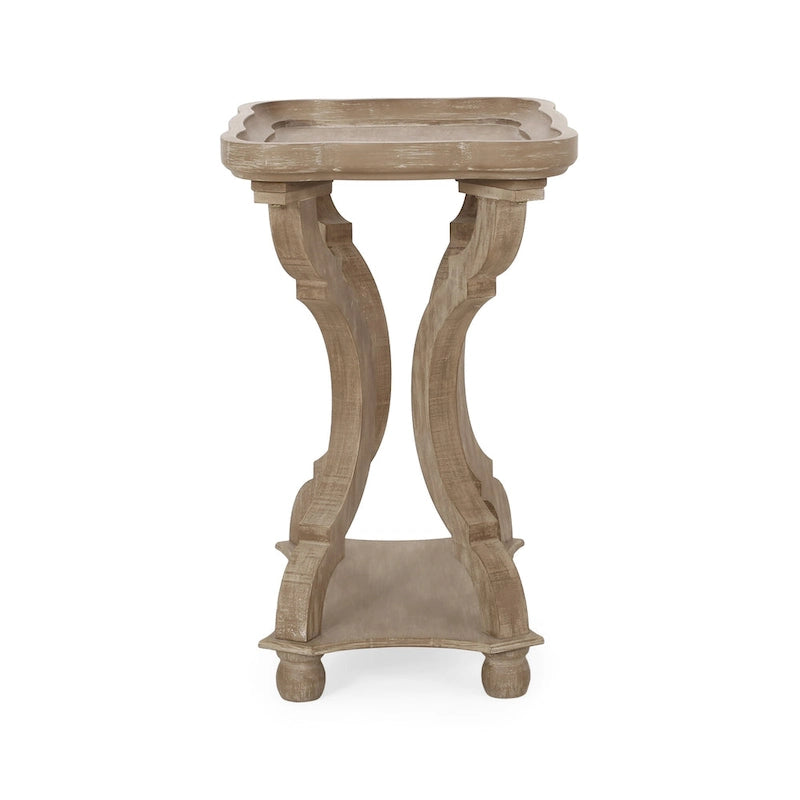 Table d'appoint rectangulaire de style champêtre Ouray par Christopher Knight Home