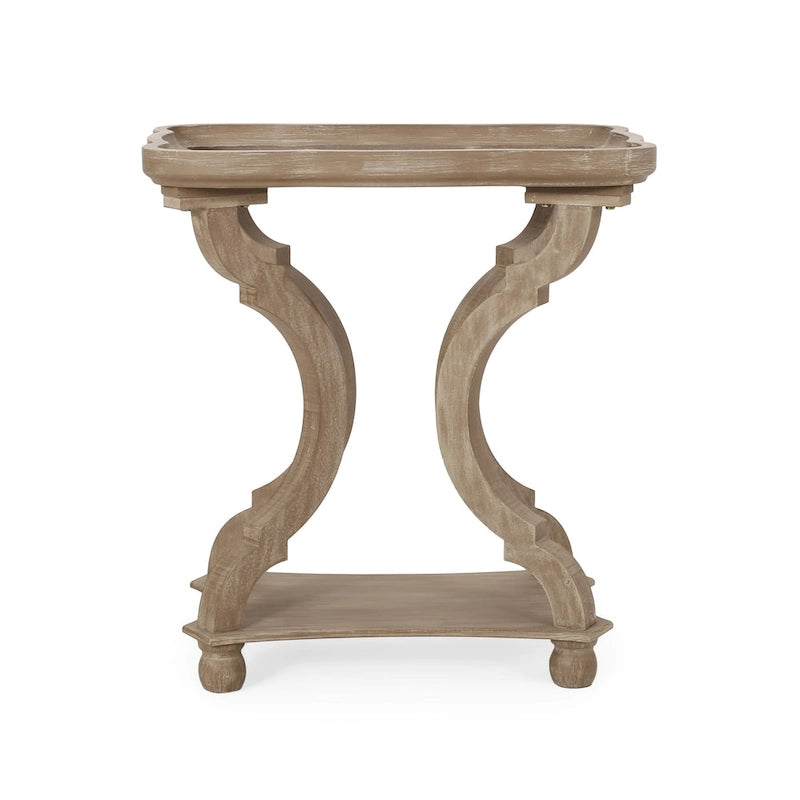 Table d'appoint rectangulaire de style champêtre Ouray par Christopher Knight Home