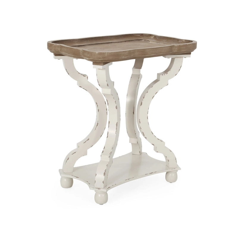 Table d'appoint rectangulaire de style champêtre Ouray par Christopher Knight Home